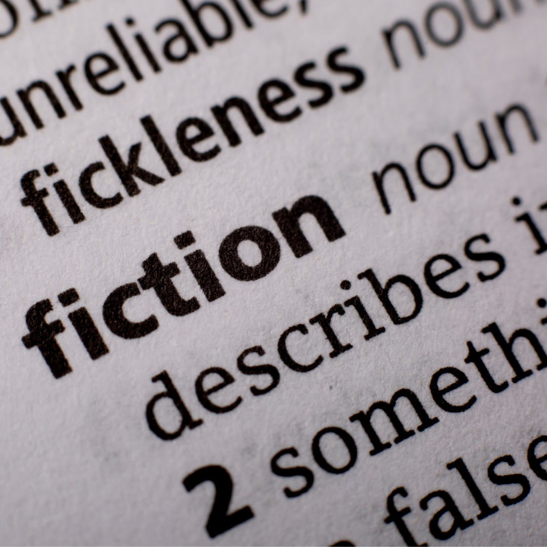 Dictionary entry of fiction