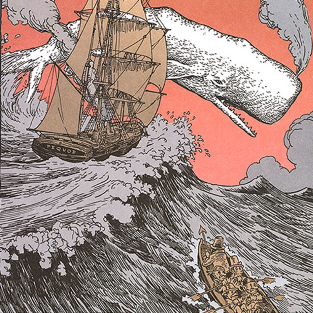 Cover of Moby Dick by Herman Melville